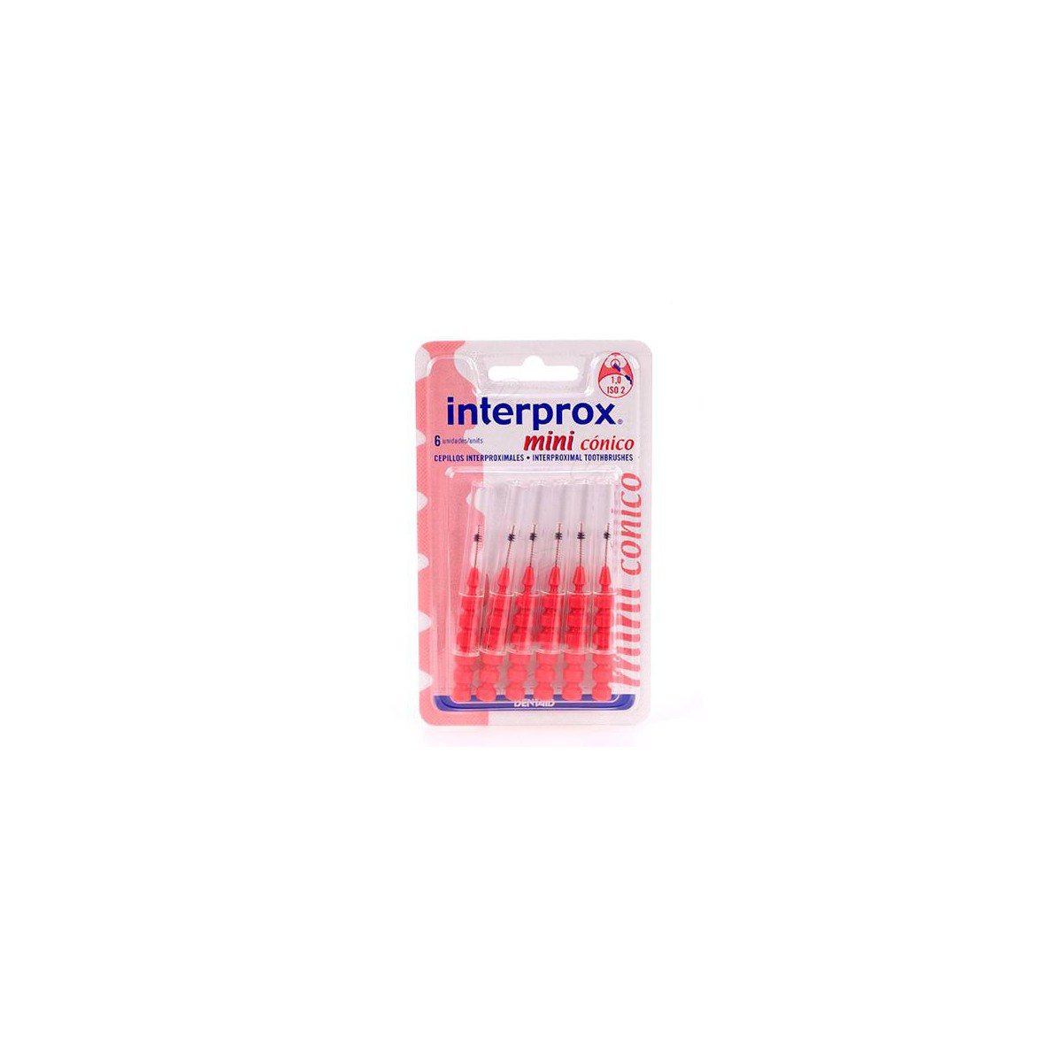 CEPILLO DENTAL interdentales INTERPROXIMAL MINI CONICO 6 U