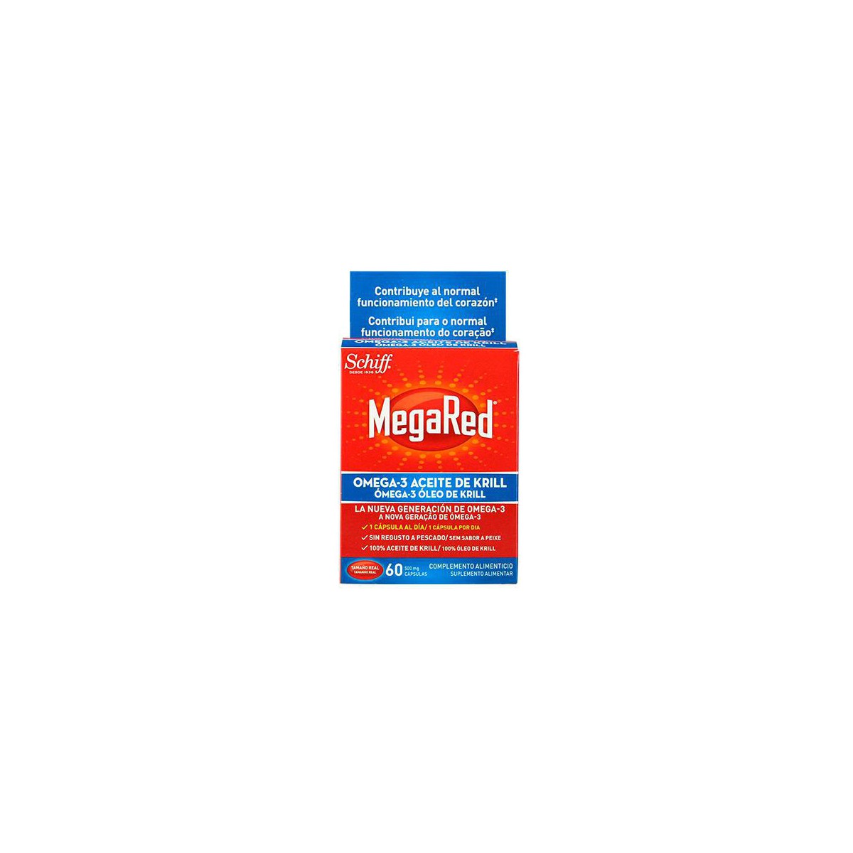 MEGARED 500 OMEGA 3 ACEITE DE KRILL 60 CAPS