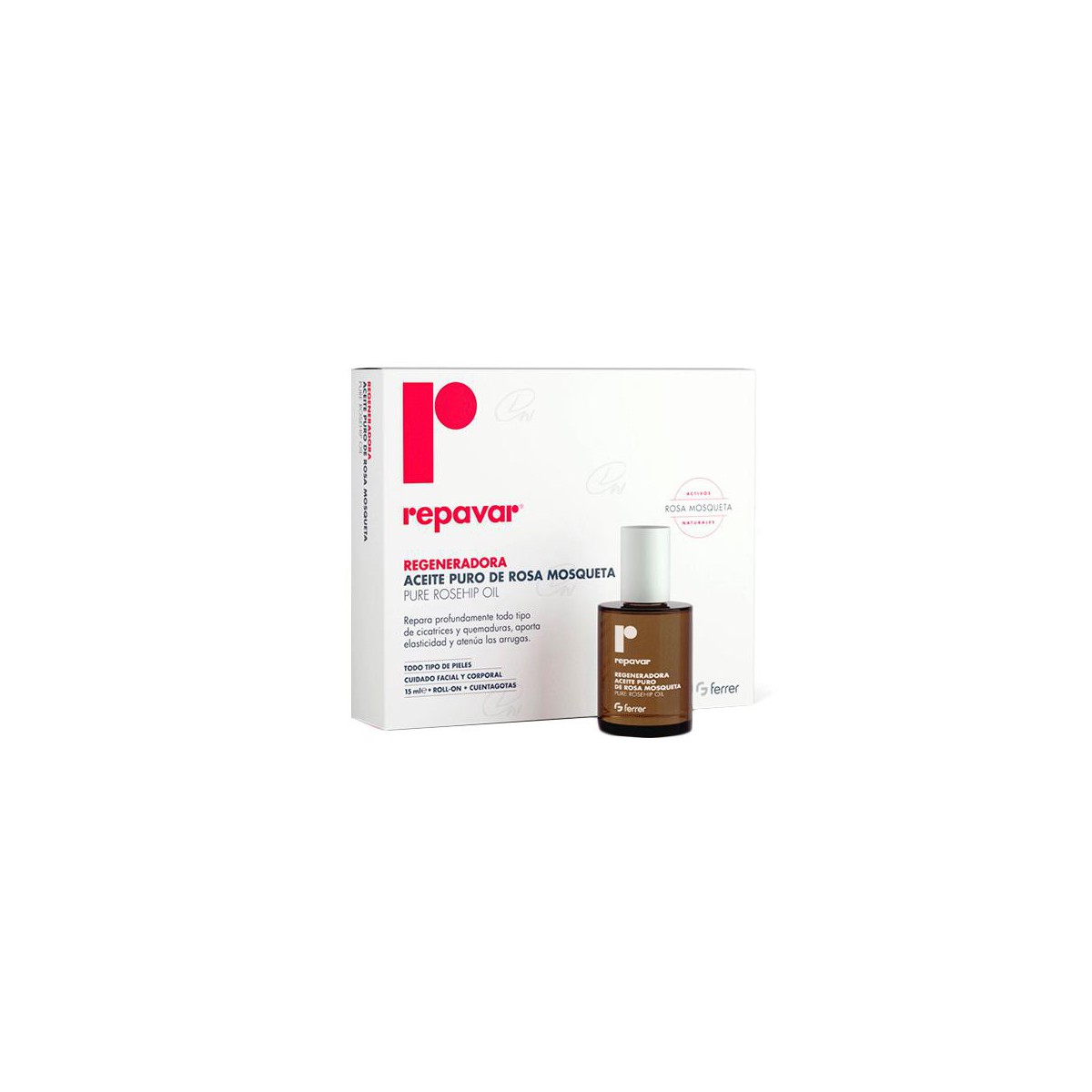 REPAVAR REGENERADORA ACEITE PURO DE ROSA MOSQUETA 15 ML