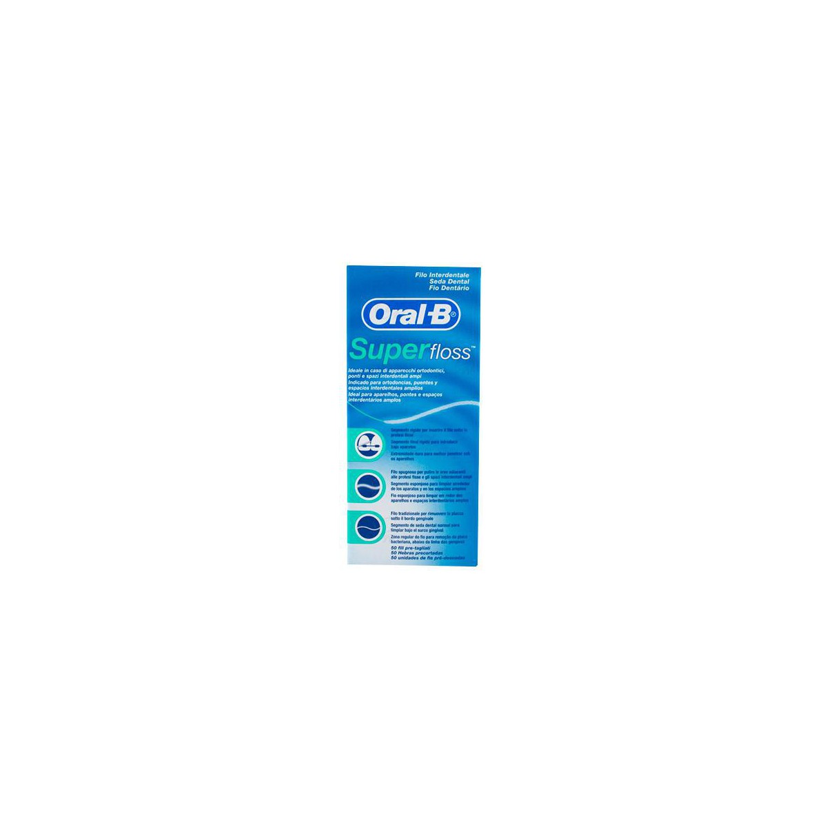 ORAL-B SEDA DENTAL SUPERFLOSS 50 M