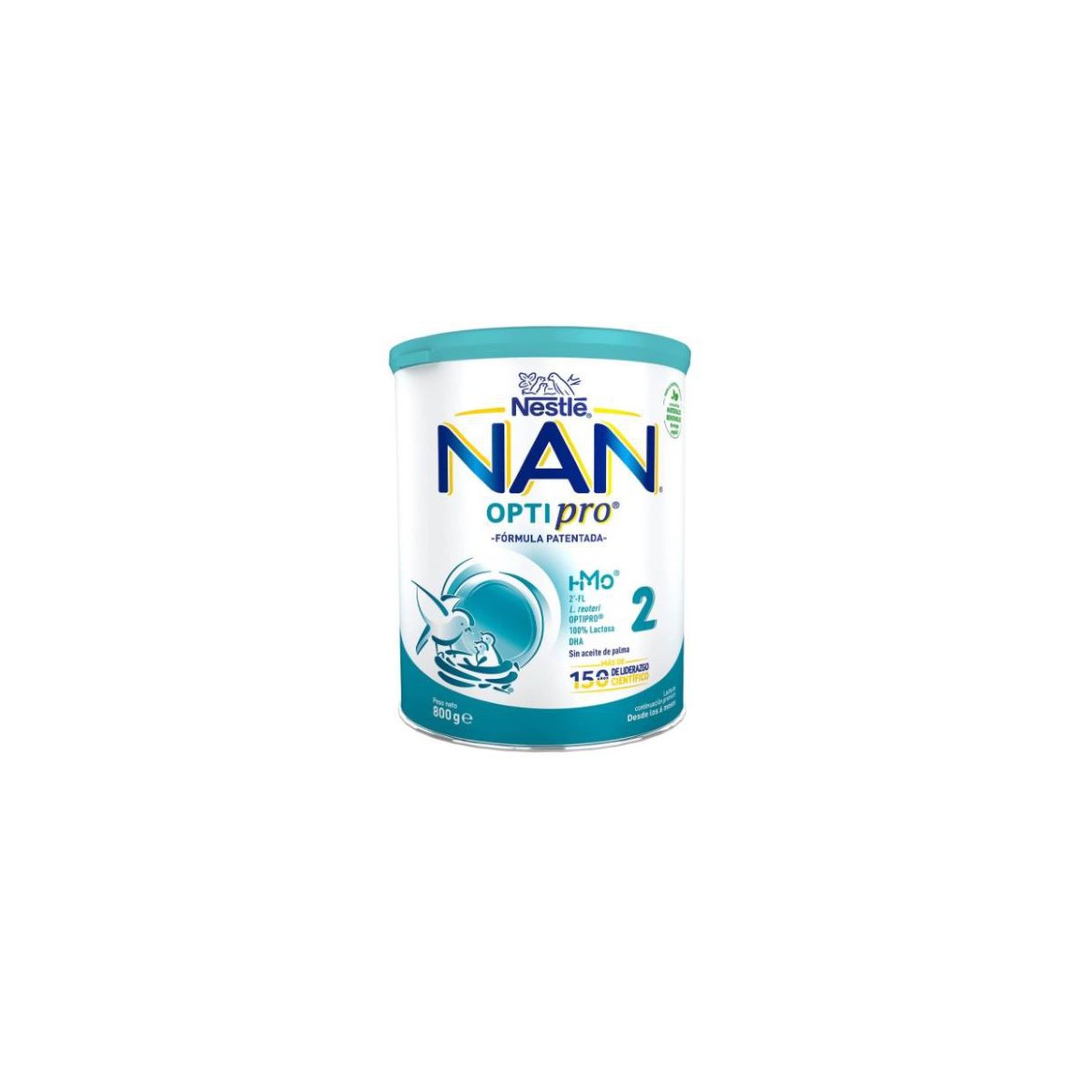 Nan 2 Optipro Leche 800 gr