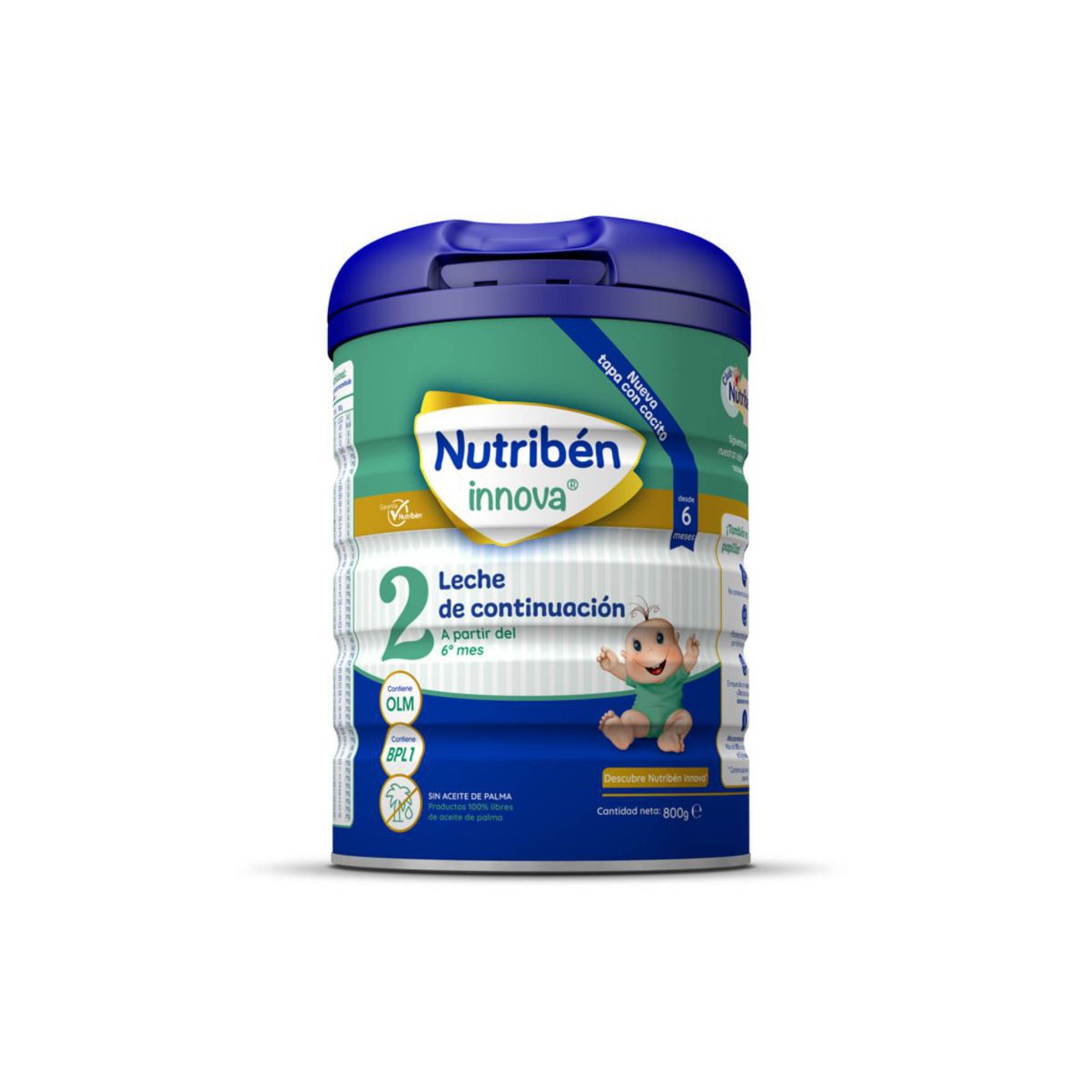 Nutribén Innova OLM® 2, leche para bebés a partir de 6 meses