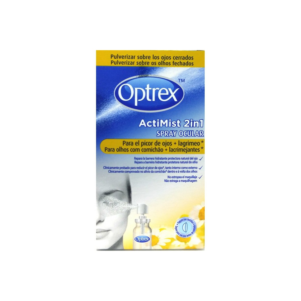 Optrex spray 2en 1 OPTREX ACTIMIST PICOR OJOS 10ML