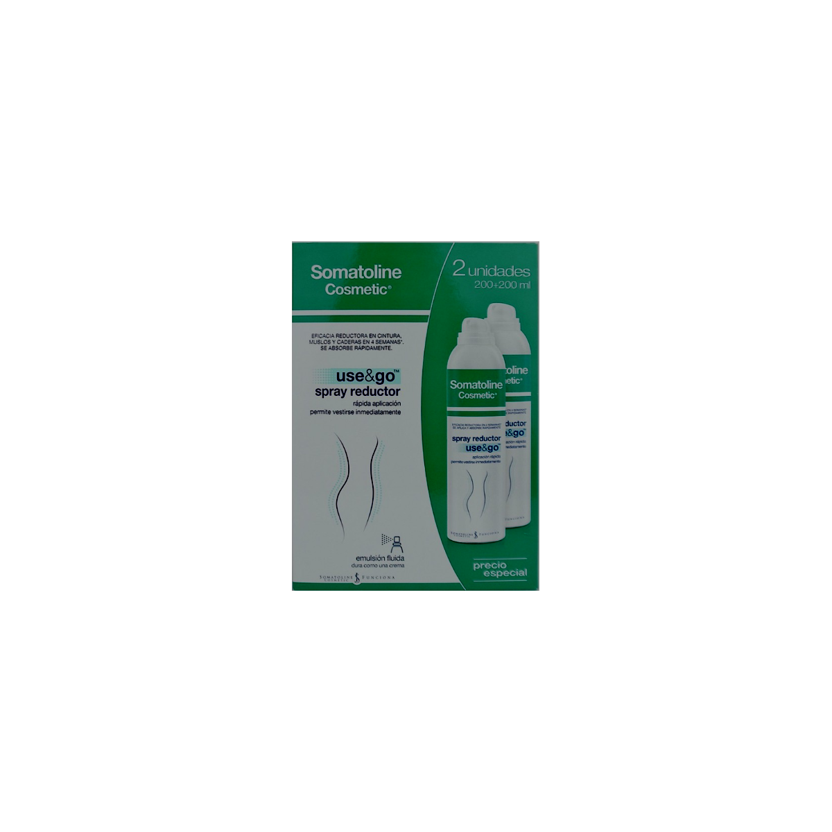 Somatoline Use&Go Spray Reductor Duplo 2x200ml