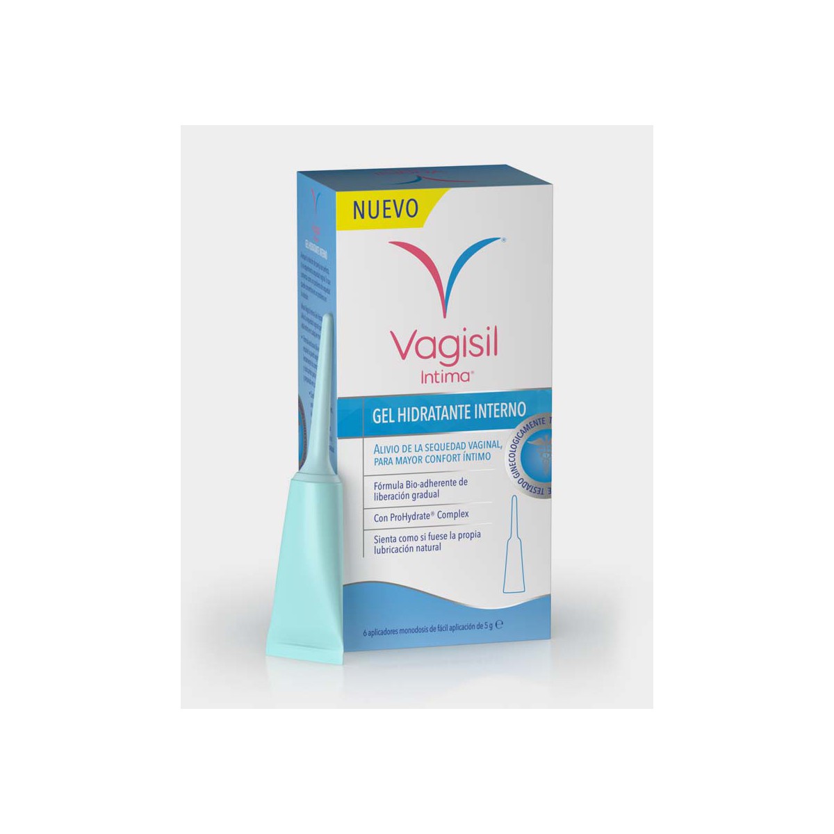 VAGISIL INTIMA GEL HIDRATANTE INTERNO 6 APLICADORES