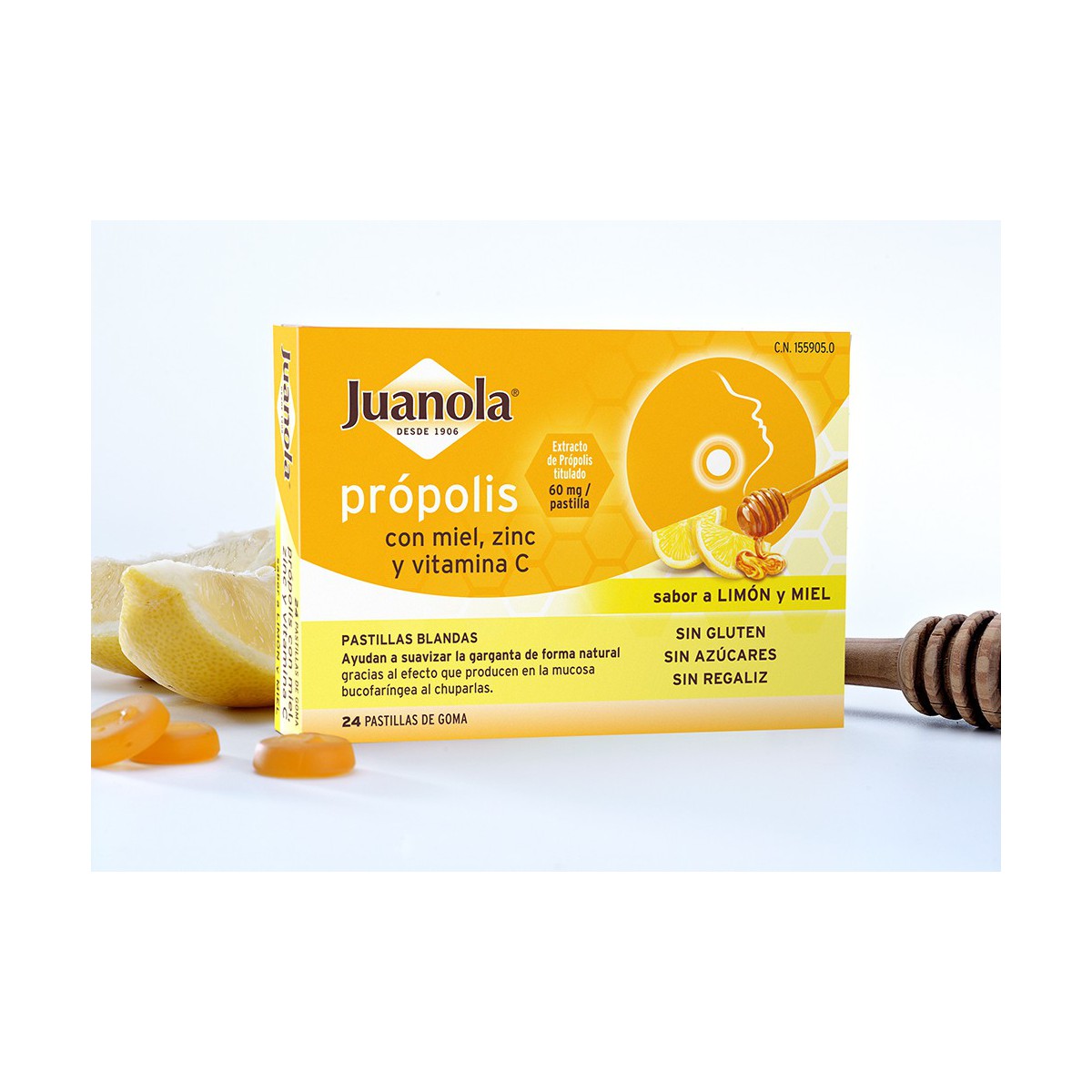 JUANOLA PROPOLIS MIEL LIMON ZINC Y VITAMINA C