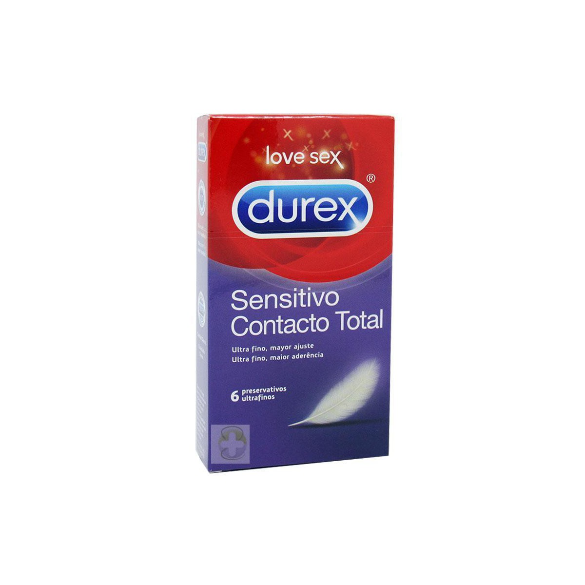 Durex sensitivo contacto total 6u