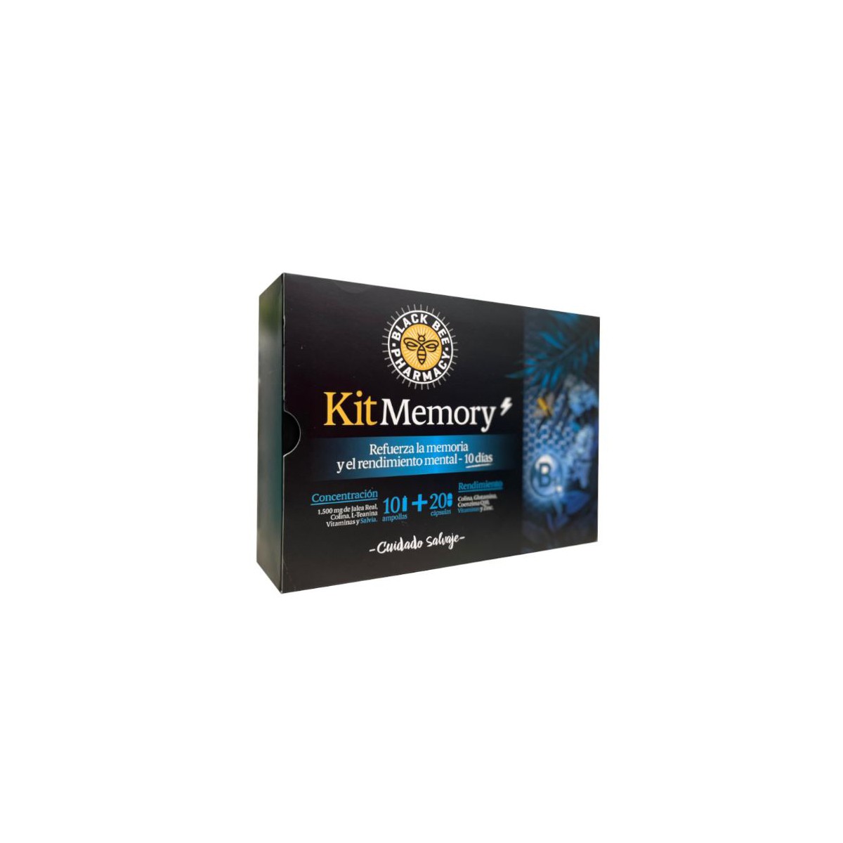Black Bee Kit Memory Vitaminas Concentración + Rendimiento
