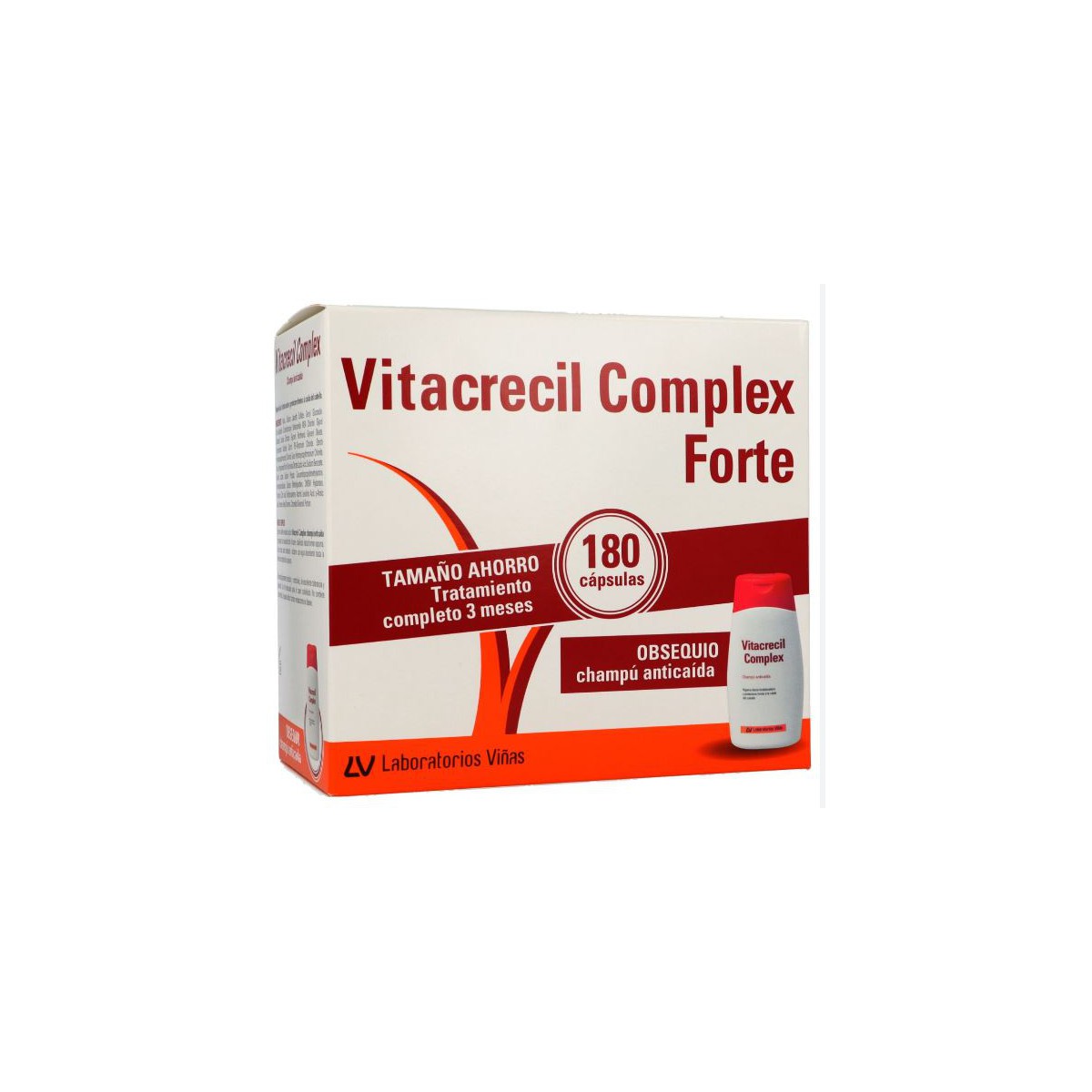 Vitacrecil Complex Forte 180 Capsulas